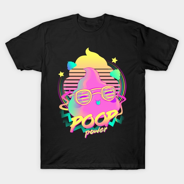 Poop Power T-Shirt by Donnie